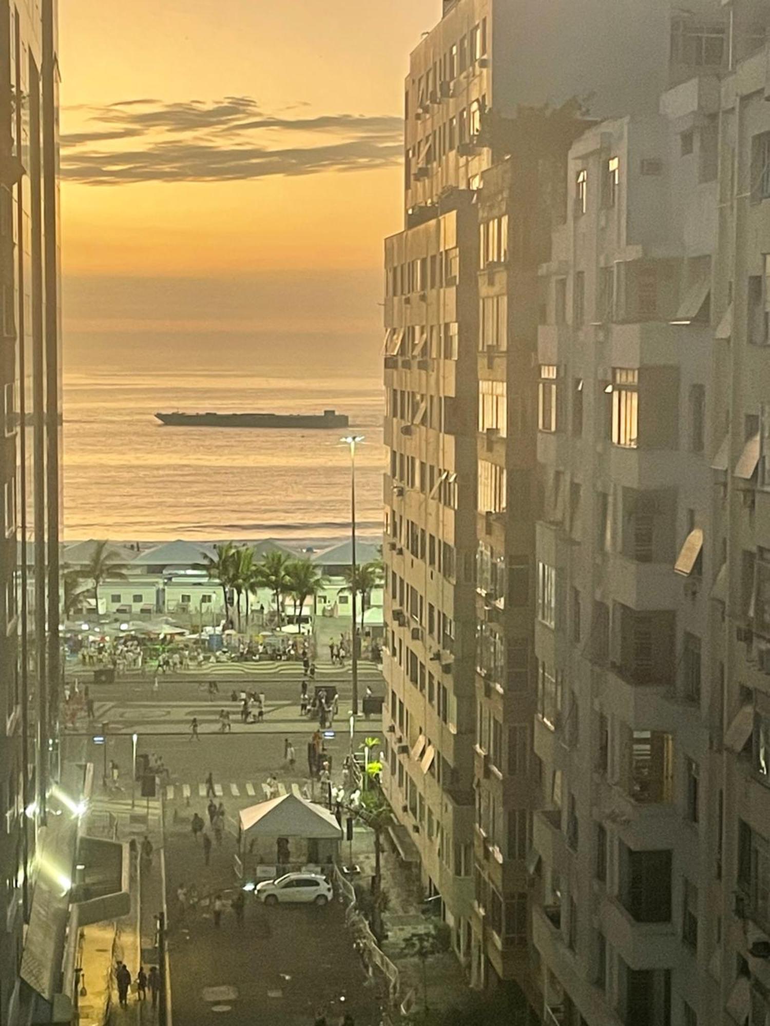 Apartamento Copacabana, Vista Para O Mar E Com Garagem ريو دي جانيرو المظهر الخارجي الصورة