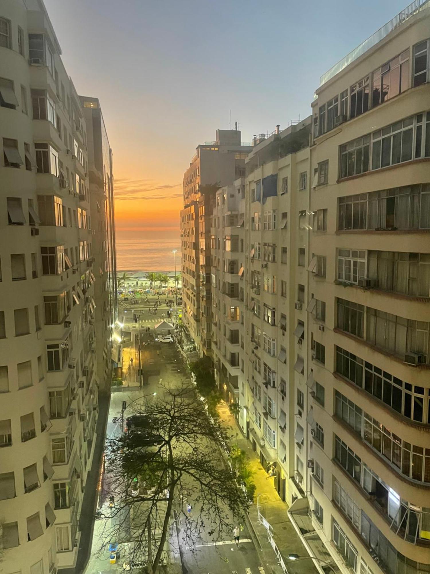 Apartamento Copacabana, Vista Para O Mar E Com Garagem ريو دي جانيرو المظهر الخارجي الصورة
