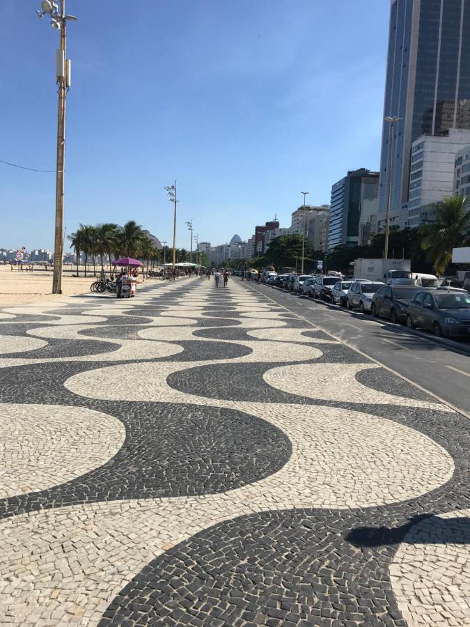 Apartamento Copacabana, Vista Para O Mar E Com Garagem ريو دي جانيرو المظهر الخارجي الصورة