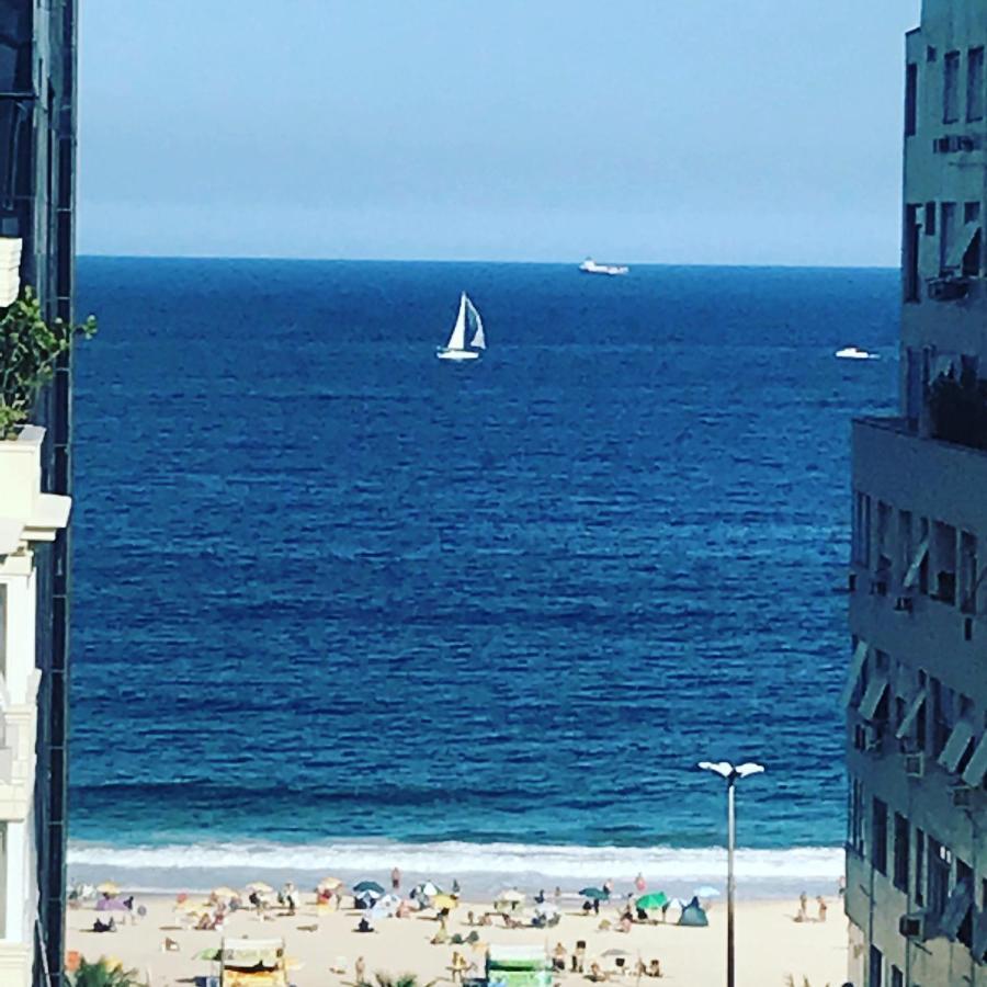 Apartamento Copacabana, Vista Para O Mar E Com Garagem ريو دي جانيرو المظهر الخارجي الصورة